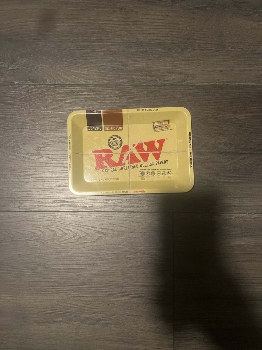 RAW Classic Metal Rolling Tray Small